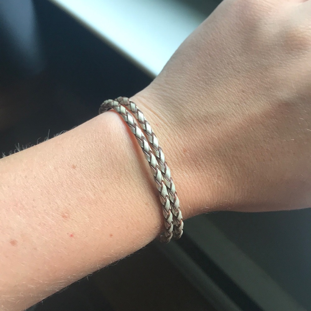 Pandora double wrap charm bracelet